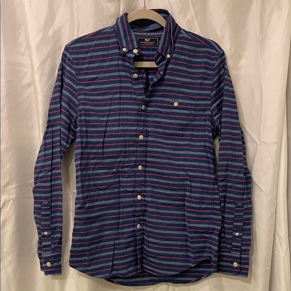 Vineyard Vines Men's Striped Button-Down Shirt